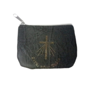 Etui na rózaniec suwak - szare