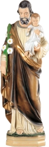 Figura Świętego Józefa Opiekuna 80 cm