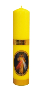 ŚWIECA OŁTARZOWA jezu ufam tobie