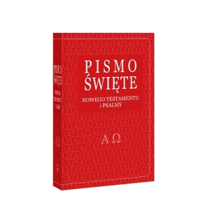 Pismo Święte Nowego Testamentu z Psalmami - czerwone