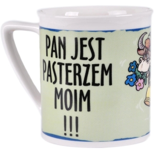 KUBEK PORCELANOWY 1 - KROWA