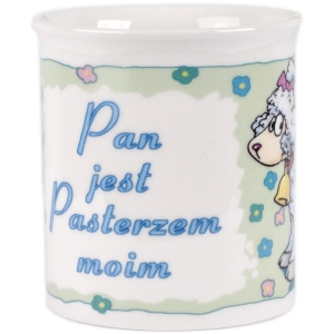 KUBEK PORCELANOWY 4 - OWIECZKI