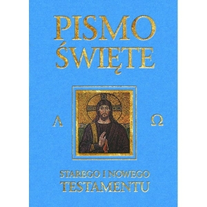Pismo Święte Starego i Nowego Testamentu, niebieskie