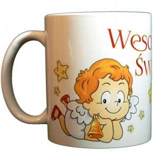 KUBEK ŚWIĄTECZNY 56 - ANIOŁKI