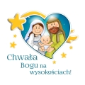 PODKŁADKA KORKOWA ŚWIĄTECZNA 14 - ŚW. RODZINA