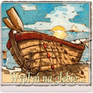PODKŁADKA KORKOWA 9 - ŁÓDKA