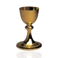 Kielich złocony - grawerowany