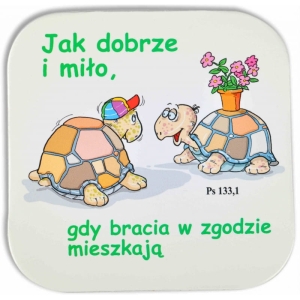 PODKŁADKA KORKOWA 49 - ŻÓŁWIE