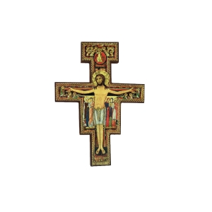 Krzyż Franciszkański św. Damiana z Asyżu 18,5 cm