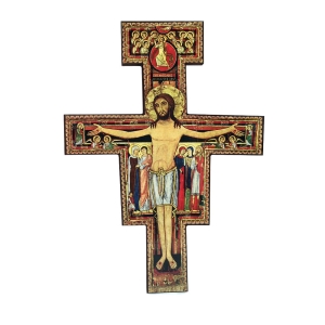 Krzyż Franciszkański św. Damiana z Asyżu 25,5 cm