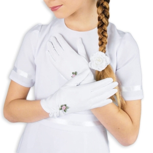 Rękawiczki komunijne K-15