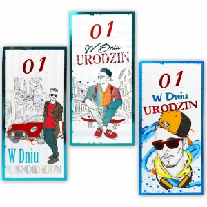KARTKA URODZINOWA MŁODZIEŻOWA DLA CHŁOPAKA