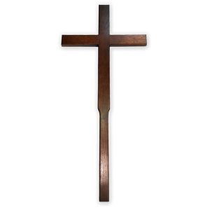 KRZYŻ DREWNIANY POGRZEBOWY 120 CM