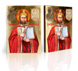IKONA ŚWIĘTY WOJCIECH