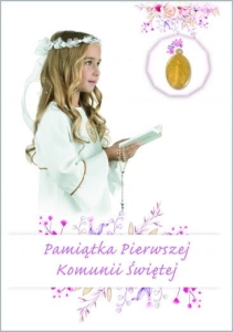 Pamiątka Pierwszej Komunii Świętej - album dla dziewczynki