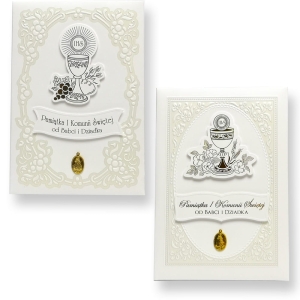 Pamiątka Pierwszej Komunii Świętej od Babci i Dziadka - album