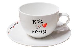 FILIŻANKA - BÓG CIĘ KOCHA