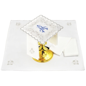 Bielizna kielichowa haftowana - komplet 161