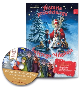 Historia prawdziwego Świętego Mikołaja - książka + CD