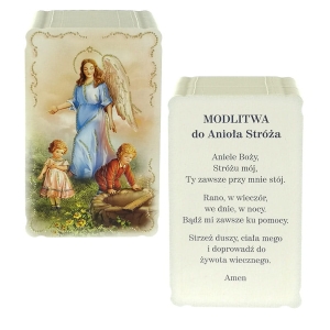 Obrazki z Aniołem Stróżem, brokat (opakowanie 100 szt.)