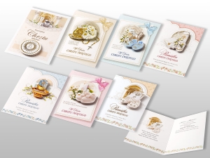 Pamiątka Chrztu Świetego - kartka