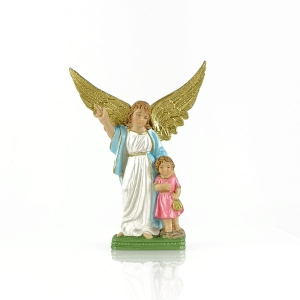 Figurka Anioła z dziewczynką 14,5 cm