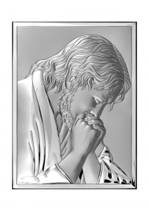 Obrazek srebrny - Jezus Chrystus Modlący 6522/2X