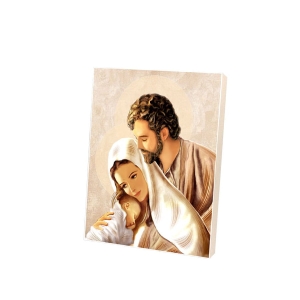 Obrazek na desce - Święta Rodzina B-1