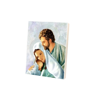 Obrazek na desce - Święta Rodzina B-3