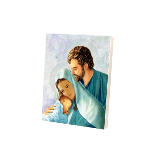 Obrazek na desce - Święta Rodzina B-4