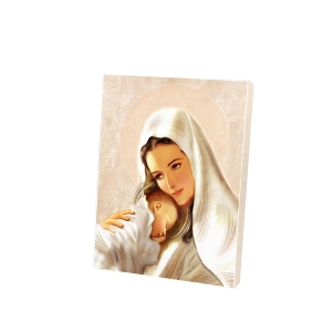 Obrazek na desce - Matka Boża z Dzieciątkiem B-5