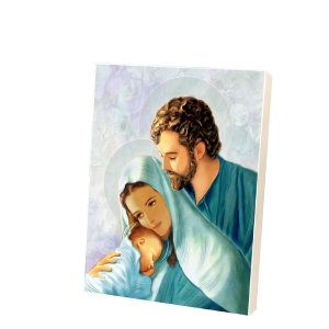 Obrazek na desce - Święta Rodzina C-4