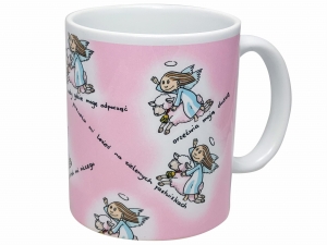 Kubek porcelanowy 16 - Pan jest pasterzem moim