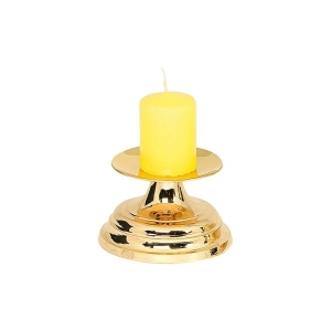 Lichtarz tradycyjny złocony 5,5 cm