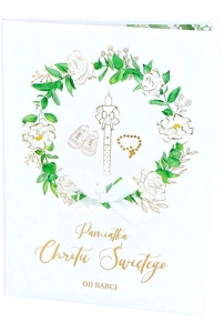 Pamiątka Chrztu Świętego od Babci - album