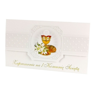 Zaproszenie na I Komunię Świętą 7798