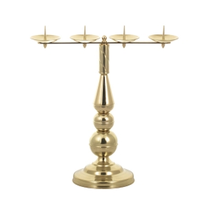 Lichtarz świecznik ołtarzowy na cztery świece 56 cm