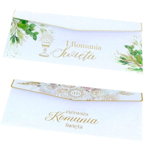 Pamiątka Pierwszej Komunii Świętej - kartka