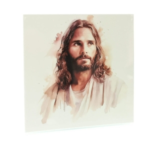 Obrazek na desce 17 cm -  Pan Jezus