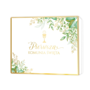 Pamiątka Pierwszej Komunii Świetej - pudełko prezentowe