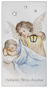 Obrazek na desce - Pamiątka Chrztu Świętego CU103/2C