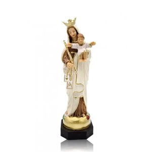 Figurka Matki Bożej Szkaplerznej 17 cm