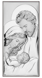 Obrazek srebrny - Święta Rodzina DS12/3X