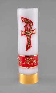 Świeca ołtarzowa, olejowa