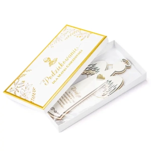 Podziękowanie dla Matki Chrzestnej - Pudełko z Aniołkiem