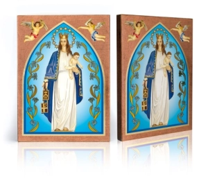 Ikona religijna Matka Boża Szkaplerzna