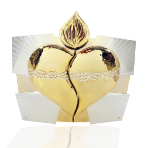 Tabernakulum serce z cierniem (50 cm)