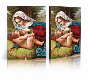 IKONA MATKA BOŻA KARMIĄCA