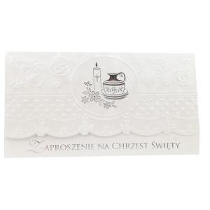 Zaproszenie na Chrzest Święty 6815