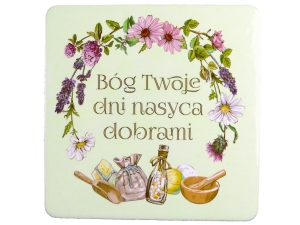 PODKŁADKA KORKOWA 73 - KWIATY